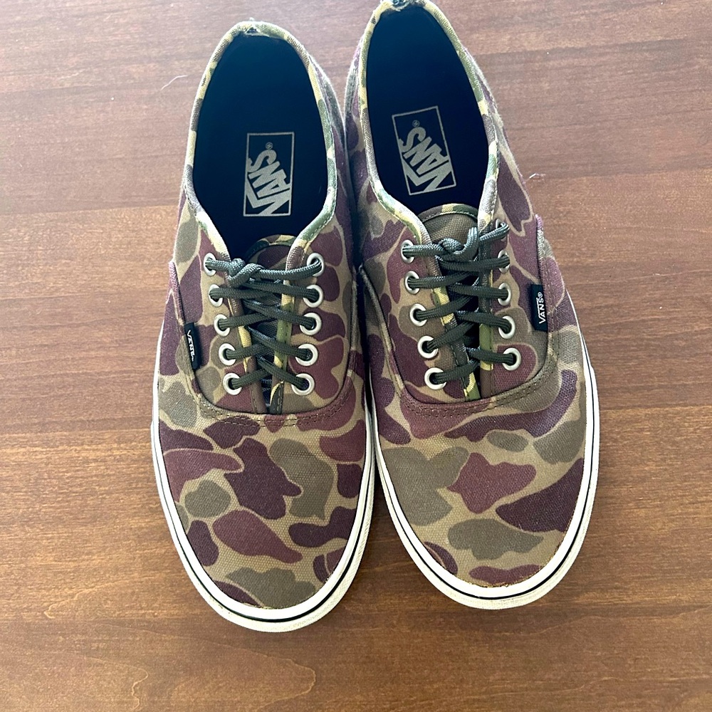 Men’s Rare Duck Camo Vans Classics